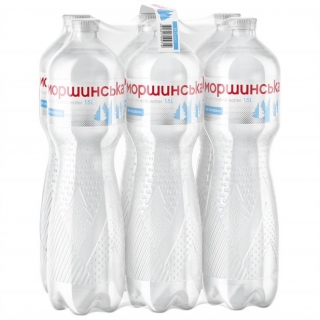 Water delivery Kharkiv — Упаковка мінеральної природної столової негазованої води «Моршинська» 1,5 л х 6 пляшок_1