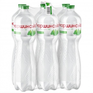 Water delivery Kharkiv — Упаковка мінеральної природної столової слабогазованої води "Моршинська" 1,5 л х 6 пляшок_1