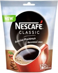 Water delivery Kharkiv — Кофе NESCAFE Classic растворимый 120 г_1