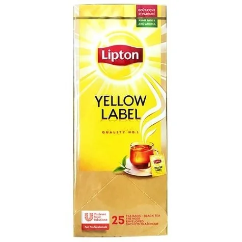  Water delivery Kharkiv — Пакетированный черный чай Lipton Yellow Label (Черный классический) 25 шт_0 